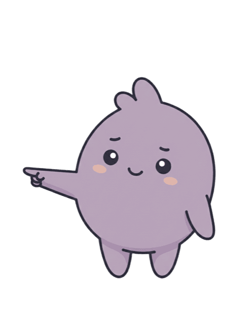 Dot the twin, pointing